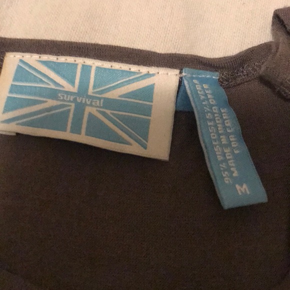 Survival Cold Shoulder Top Sz M - Picture 3 of 3